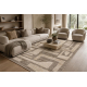 Covor SAMPLE KENNEDY C6768A Geometric maro / bej