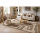 Covor SAMPLE KENNEDY C6768A Geometric maro / bej