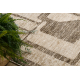 Alfombra SAMPLE KENNEDY C6768A Geométrico marrón / beige