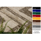 Covor SAMPLE KENNEDY C6768A Geometric maro / bej