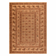 Alfombra de lana KASHQAI 4301 100 oriental, étnico color salmón / burdeos