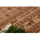 Ullmatta KASHQAI 4301 100 orientalisk, etnisk laxfärg / rödvin