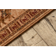 Wollen tapijt KASHQAI 4301 100 oosters, etnisch zalmkleur / kastanjebruin