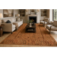 Alfombra de lana KASHQAI 4304 100 oriental, étnico color salmón / burdeos