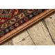 Ullmatta KASHQAI 4317 100 orientalisk, ram laxfärg / rödvin