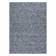 NEPAL Aqua II blauw tapijt Melange - wollen, dubbelzijdig, natuurlijk