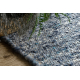 Dywan NEPAL Aqua II niebieski Melanż - wełniany, dwustronny, naturalny