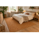 Tapis NEPAL Copper cuivre Mélange - laine, double face, naturel