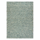 Tapis NEPAL Lagoon II turquoise Mélange - laine, double face, naturel