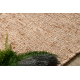 NEPAL Latte Copper multi beige matta Melerad - ylle, dubbelsidig, naturlig