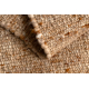 Tepih NEPAL Latte Copper multi bež Melange - vuneni, dvostrani, prirodan