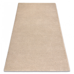 DUNE WOOL 497 01 TM130 Wollteppich beige OSTA – einfarbig, dick, weich