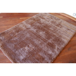 Covor Microfibra Shaggy maro