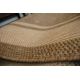 Tapete prumo SIZAL FLOORLUX 20077 coffee / mais