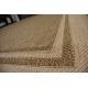 Tapete prumo SIZAL FLOORLUX 20077 coffee / mais
