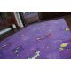 Vaikų kilimas HAPPY violetinėinė