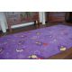 Vaikų kilimas HAPPY violetinėinė