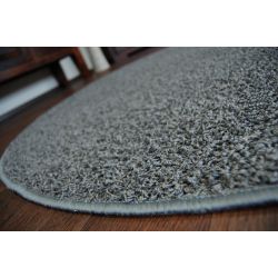 Teppich kreis GLITTER 166 grau