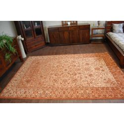 Wool carpet POLONIA SEMIRAMIDA terracotta