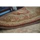 Vlnený koberec OMEGA SARDIS burgundské