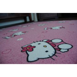 Carpet - Wall-to-wall HELLO KITTY pink