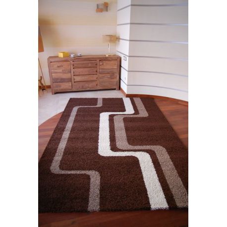 Carpet JAZZY DASH dark brown