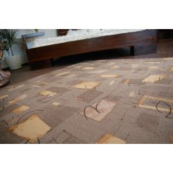 TAPIS - MOQUETTE LIBRA chocolat
