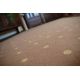 Chic szőnyegpadló szőnyeg 144 barna