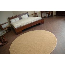Teppich rund MELODY beige