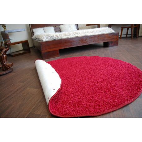 Carpet round SPHINX claret