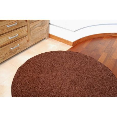 Kulatý koberec SPHINX hnědý