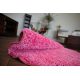 Kilimas Apskritas kilimas šiurkštus 5cm rožinė