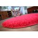 Kilimas Apskritas kilimas šiurkštus 5cm kaštoninės spalvos 