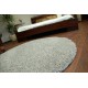 Okrúhly koberec SHAGGY 5 cm sivá