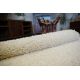 Carpet round SHAGGY 5cm cream