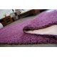 TAPIS DE COULOIR SHAGGY 5cm violet