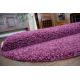 Teppich rund SHAGGY 5cm violett