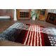 Teppich SHAGGY SYMFONIA 108 silber / rot