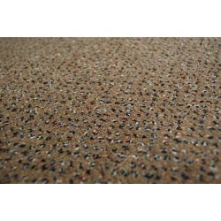 Fitted carpet VELOUR TECHNO STAR 830 brown