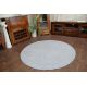 TAPIJT ROND SERENITY zilver