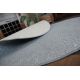 Alfombra SERENITY círculo plateado