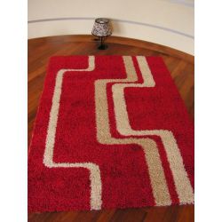 Teppich JAZZY DASH rot
