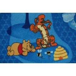 Килим - Ковролін ВІННІ ПУХ WOODLAND синій