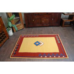 Tapis WEL-HIT CARRÉS doré