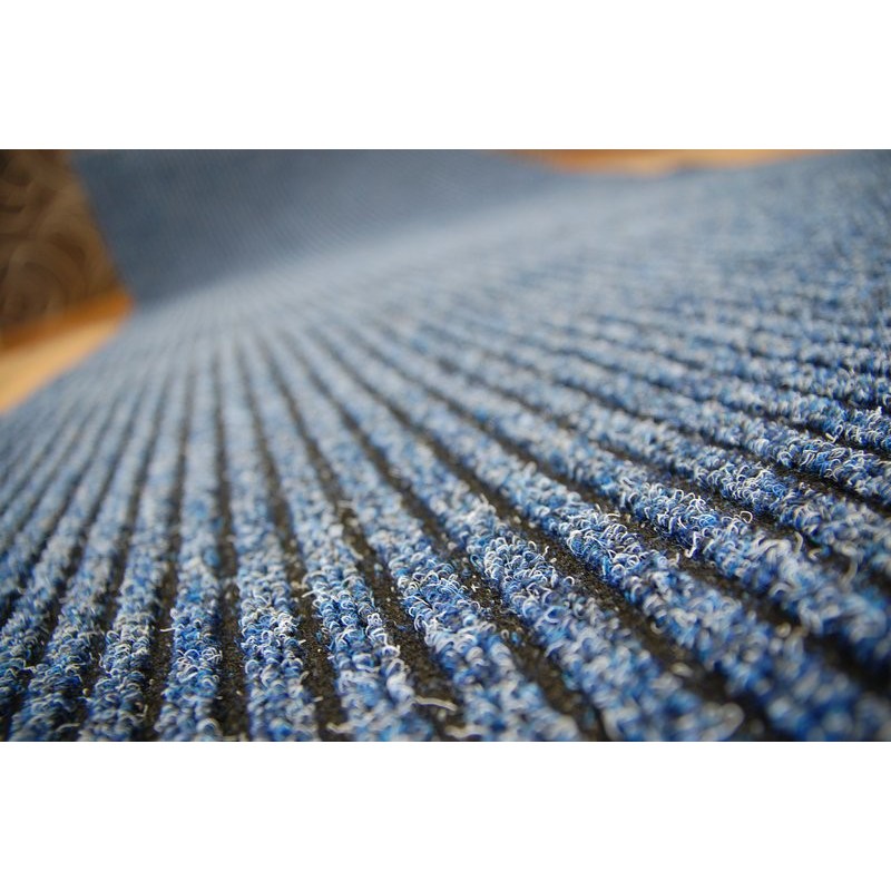 Türmatt Paillasson paillasson tapis anti-dérapant Liverpool Bleu Largeur 100-200 cm 