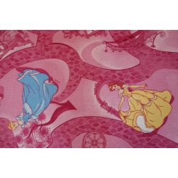 Tapis enfant DISNEY CELEBRATION rose 
