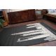 Sisal tapijt SISAL FLOORLUX 20240 zwart / zilver 