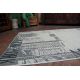 Sisal tapijt SISAL FLOORLUX 20237 zilver / zwart