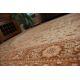 Wool carpet POLONIA KARASTAN brown