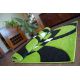 Alfombra PILLY H203-8405 - verde/negro